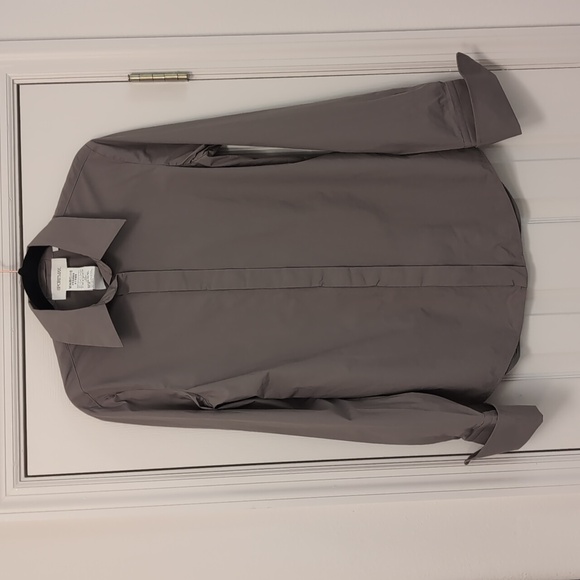 Sportmax Women's Button Down Gray Tailored Shirt Size 6 - Picture 1 of 7